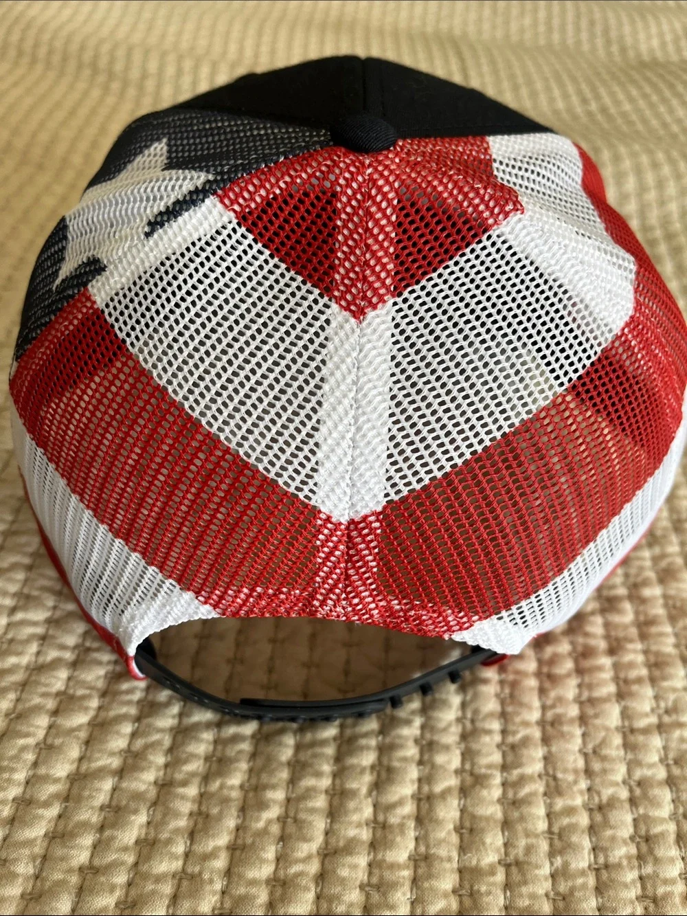 Panini Cards Richardson Trucker Hat - Navy with Red & White Mesh